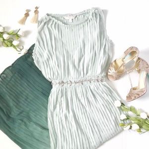 LC Maxi Ombré Dress, Sequin belt